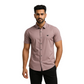 Men's Classic Pink Armani Shirt – Slim Fit & Collar