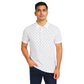 Men's White Burbury Designed T-Shirt With Collar – Classic Fit.