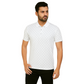 Men's White Burbury Designed T-Shirt With Collar – Classic Fit.
