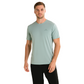 Men' Light Green PLAIN T-Shirt Without Collar – Classic Fit.