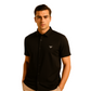 Men's Classic Black Shirt – Slim Fit & Collar