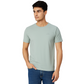 Men' Light Green PLAIN T-Shirt Without Collar – Classic Fit.